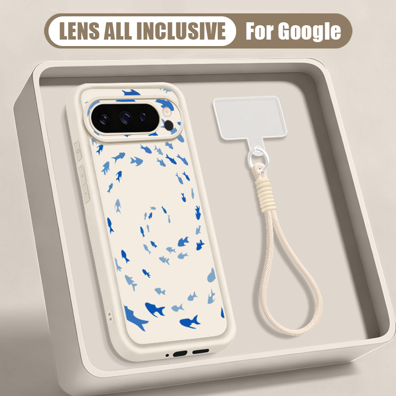 Humpback Whale Print Wrist Str - Google Pixel 9 评论和价格