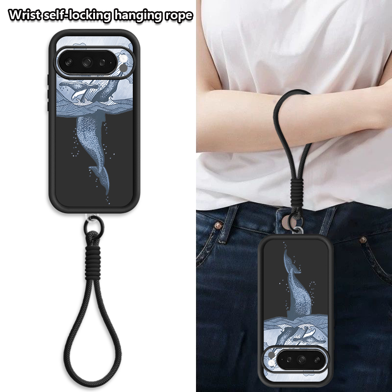 Humpback Whale Print Wrist Str - Google Pixel 9 评论和价格