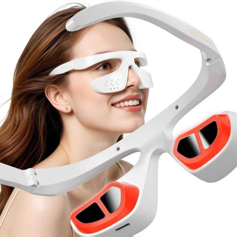 Portable Smart Eye Massager 3D - Light Therapy Glasses 评论和价格