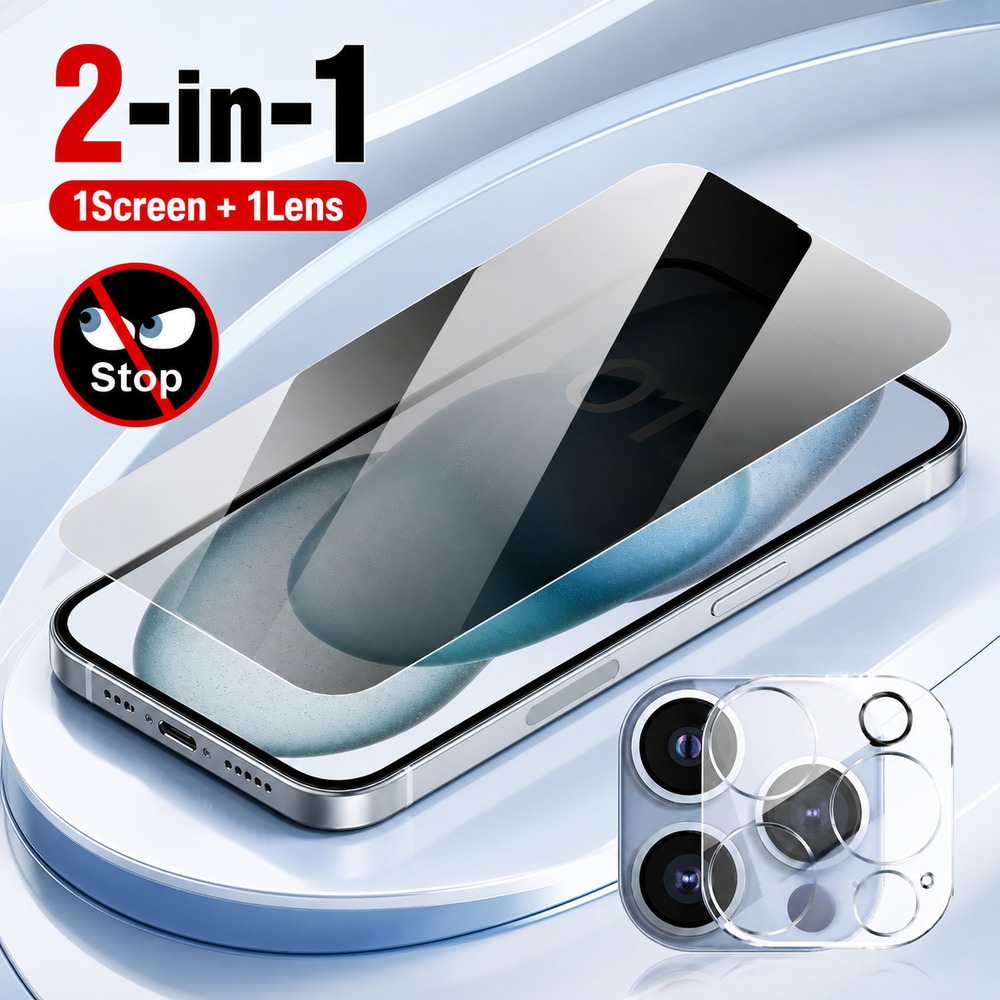 1+1PCS Privacy Tempered Glass  - Realme Gt 6 评论和价格