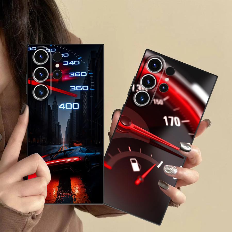 Red Car Gauge Case for Samsung - Samsung Galaxy S24 评论和价格