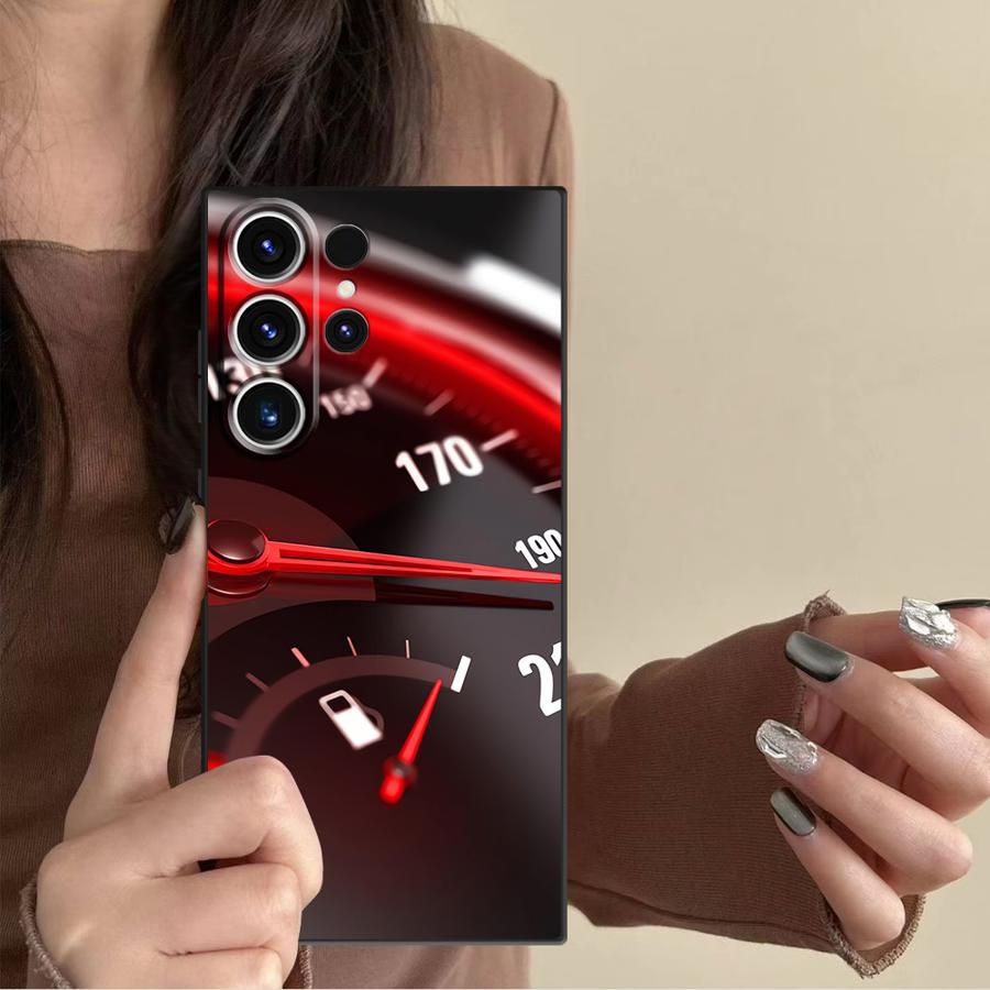 Red Car Gauge Case for Samsung - Samsung Galaxy S24 评论和价格