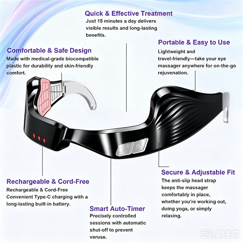 AA20-Under Eye Red Light Thera - Light Therapy Glasses 评论和价格